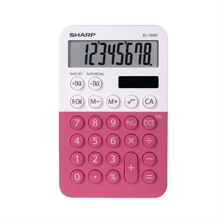 Calculatrice de poche EL-760R