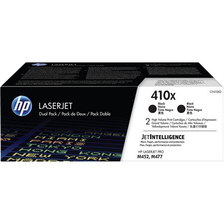 HP 410X High Yield Toner Cartridges