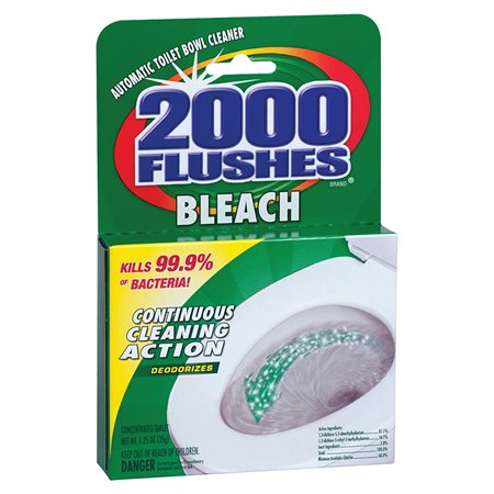 Nettoyant automatique pour cuvettes de toilettes 2000 Flushes®