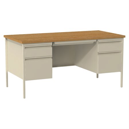 Fortress Double Pedestal Desk