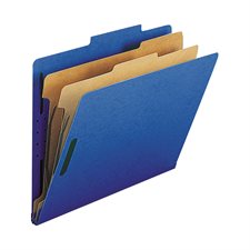 Classification Folders with Fasteners