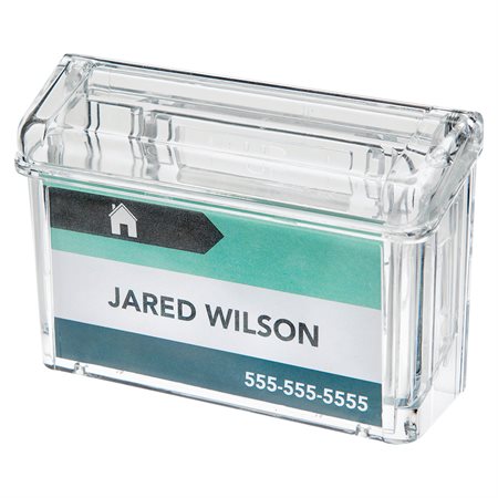 Outdoor Business Card Holder