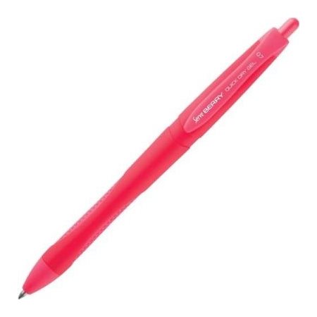 STYLO GEL RET BERRY 0.7MM ROUGE 