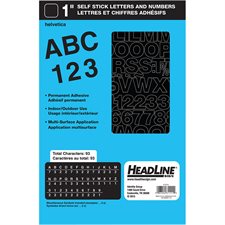 Geosign Vinyl Letters and Numbers