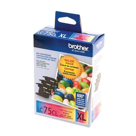 LC75 Ink Jet Cartridge Triple Pack