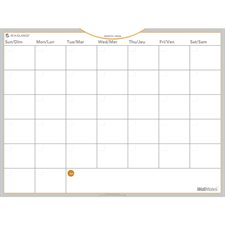 Wallmates® Self-Adhesive Monthly Planning Surface