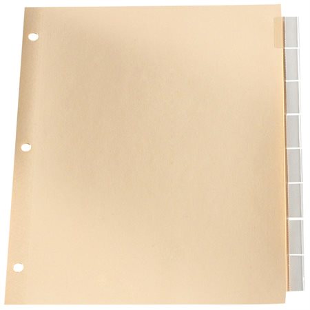 Insertable Tab Dividers