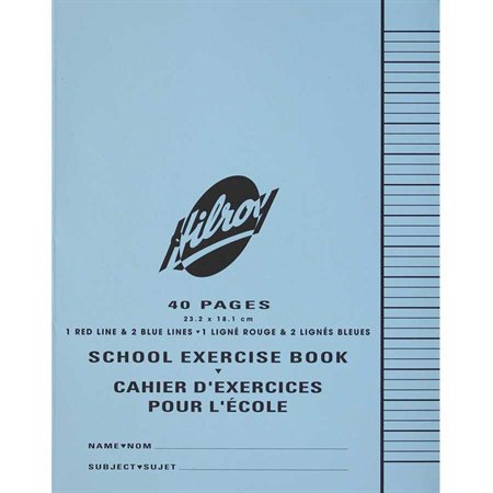 Cahier d'exercices