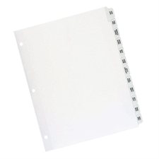 Pre-Printed Dividers