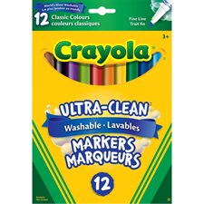 Marqueurs lavables Ultra-Clean