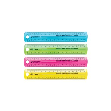 Unbreakable Transparent Metric Ruler