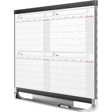 Tableau blanc effaçable à sec calendrier Prestige® 2