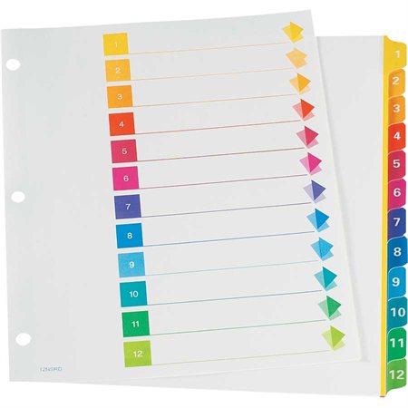 Super Rapidex™ Pre-Printed Dividers