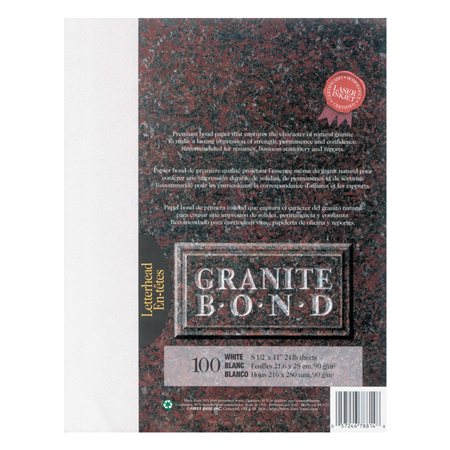 Papier Granite Bond