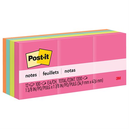 Feuillets Post-it® - collection Peptitude