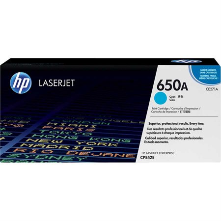 Cartouche de toner HP 650A