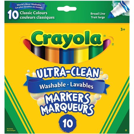 Marqueurs lavables Ultra-Clean