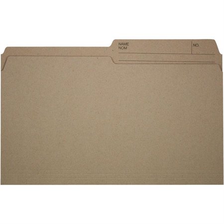 Offix® Reversible Kraft File Folders