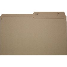 Offix® Reversible Kraft File Folders