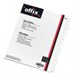 Offix® White Index Dividers