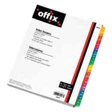 Offix® Colour-Coded Index Dividers