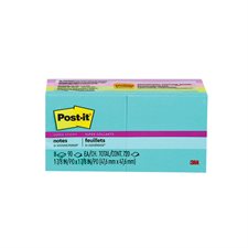 Feuillets Post-it® Super Sticky - collection Éclat de lumière