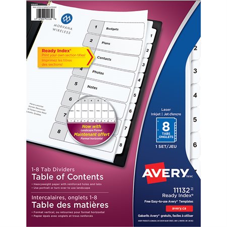 Ready Index® Dividers