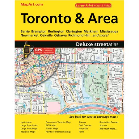 Cartes routières Toronto et environs
