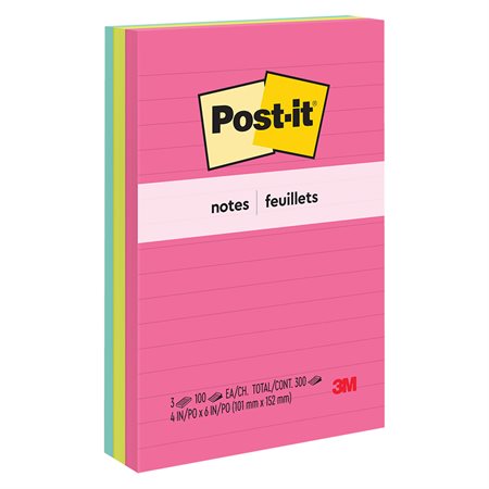 Feuillets Post-it® - collection Peptitude