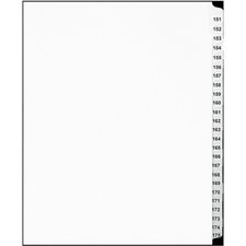 Offix® Numerical Litigation Index Dividers