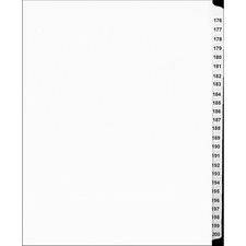 Offix® Numerical Litigation Index Dividers