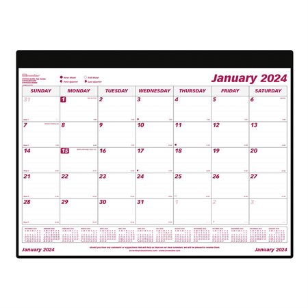 Monthly Calendar Desk Pad (2024)