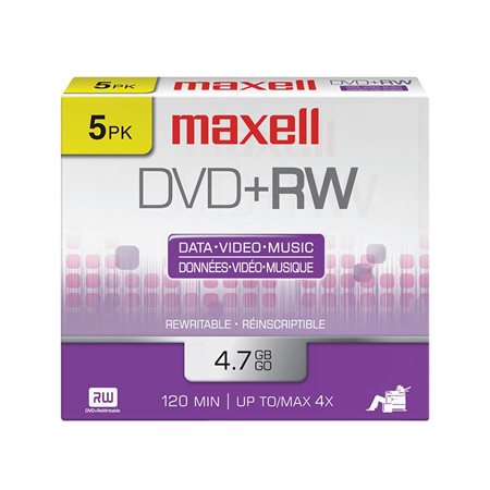 Disque DVD+RW réinscriptible