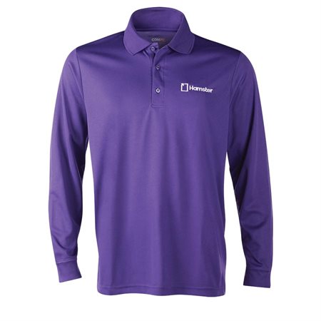 Hamster Long Sleeve Polo for Men