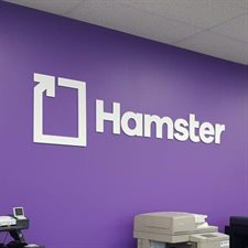 Affiche Hamster en 3D