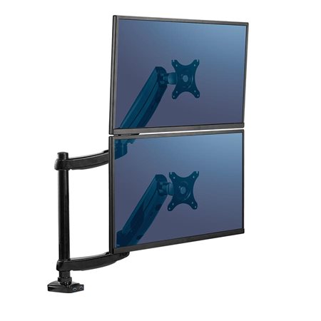 Bras de moniteur articulé pour écrans superposés Platinum Series