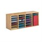 Wood Mailroom Organizer