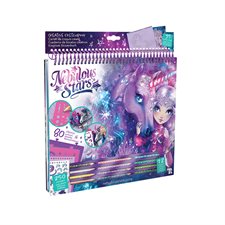 Cahier à dessin Chevaux fantastiques