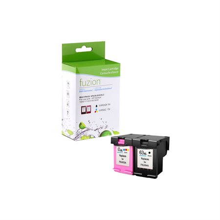 HP 63XL Remanufactured Inkjet Cartridge