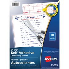 Self-Adhesive Laminating Sheets