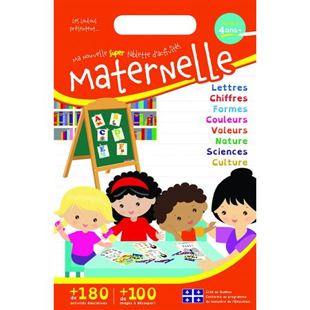 Ma nouvelle super tablette d'activités (maternelle)