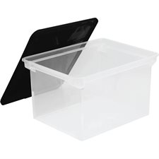 Boîte de rangement empilable en plastique