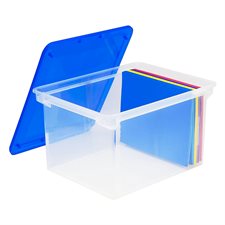 Boîte de rangement empilable en plastique