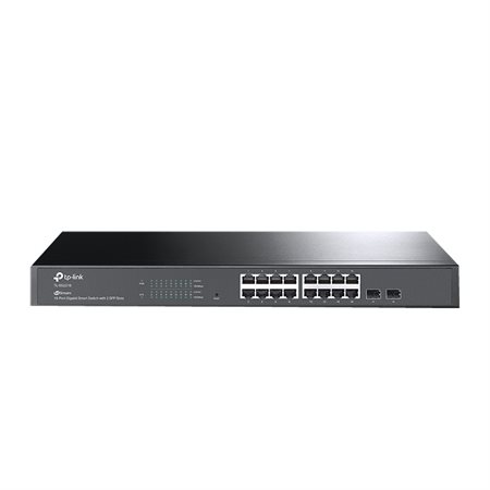 16-Port Gigabit + 2 SFP Switch