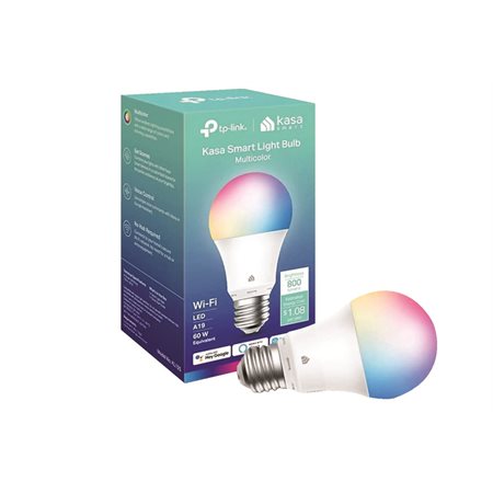 Multicolor Kasa Smart Light Bulb