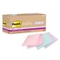 Feuillets recyclés Post-it® Super Sticky - La vie en pastel