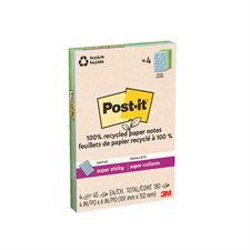 Post-it® Super Sticky Recycled Notes – Oasis Collection