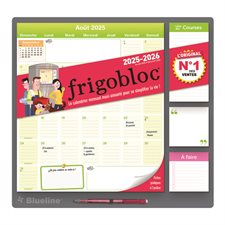 Calendrier magnétique frigobloc (2025)
