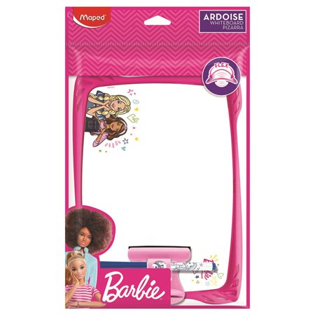 Tableau blanc Barbie