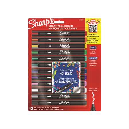 Bullet Tip Sharpie Creative Markers